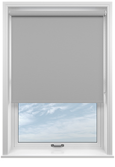 Toulouse (Blackout), Textured Dark Grey - Twist&Fit Roller Blind